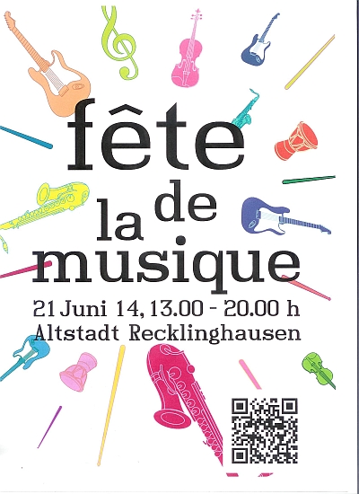 Fête de la musique - das Fest der Musik.